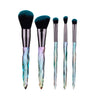 Crystal Diamond Makeup Brush Set for Beginners