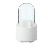 Rotating Makeup Brush Holder - Portable Storage Box