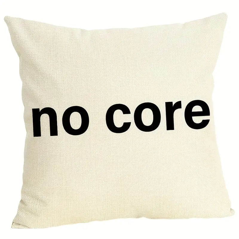 Linen Blend Geometric Cushion Cover for Home Decor