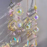 Crystal Moon Sun Prism Suncatcher for Home Decor