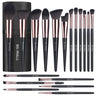 BS-MALL Makeup Brush Set 18 Pcs Premium Synthetic Foundation Powder Concealers Eye shadows Blush Makeup Brushes with black case