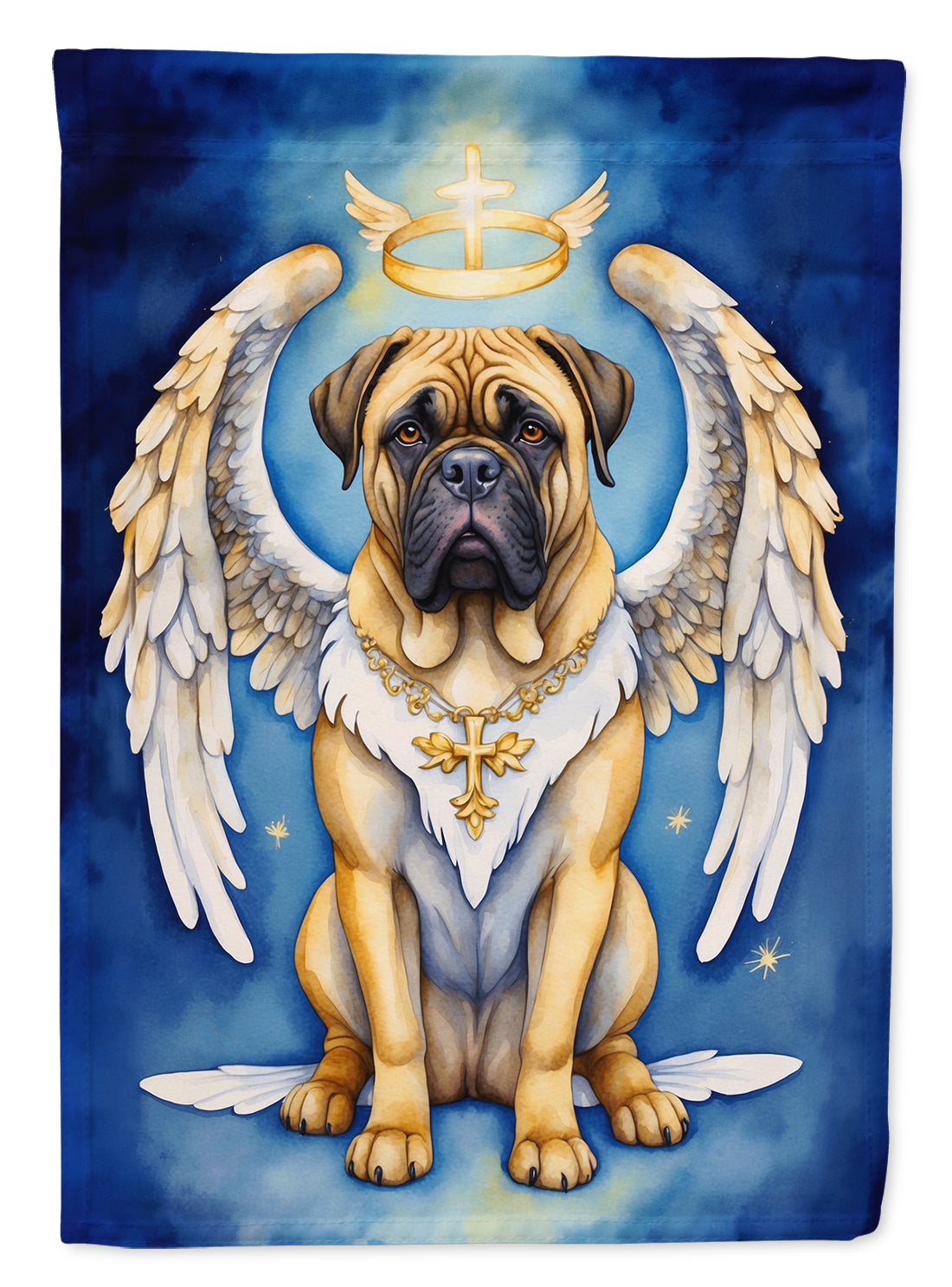Bullmastiff My Angel Garden Flag