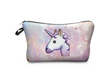 Unicorn Makeup Bag and Clutch for Women