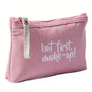 Waterproof Letter Pattern Zipper Makeup Bag Organizer