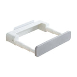 Retractable Wall-Mounted Bathroom Organizer with Hooks