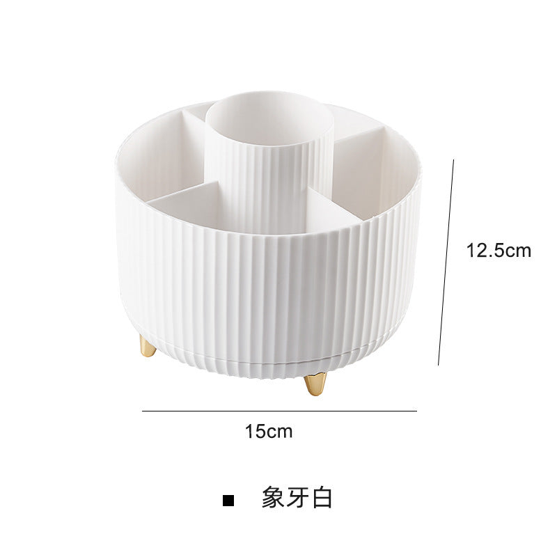 Rotating Large Capacity Luxury Desk Organizer Box