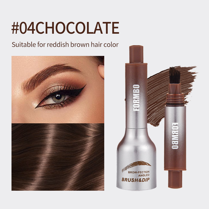 3D Eyebrow Brush with Pressing Head Eyebrow Cream