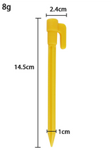 Heavy-Duty Outdoor Tent Stakes for Camping and Beach