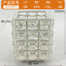 European Crystal Makeup Brush Holder and Organizer