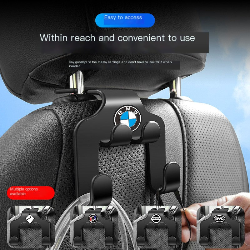 Universal Car Seat Back Hook and Phone Holder