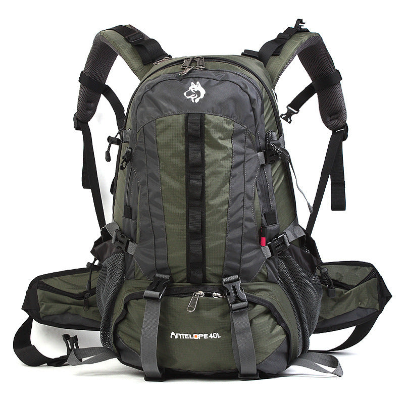 Nylon Rainproof Cycling Camping Backpack for Hiking
