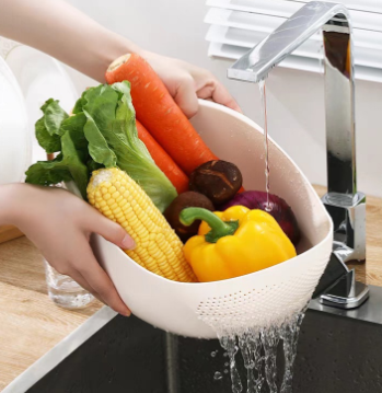 Vegetable and Fruit Washing Basket and Strainer
