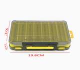 Dual-Sided Fishing Tackle Box