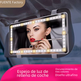 Car Makeup Mirror with LED Light for Sun Visor