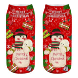 New 3D Printed Christmas Socks for Women