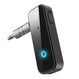JXTZ Aux Bluetooth 5.0 Adapter for Car Bluetooth Receiver for Car Home Stereo System and Headphones Bluetooth Aux Adapter 2 in 1 Wireless Bluetooth Transmitter and Receiver for Hands-Free Call