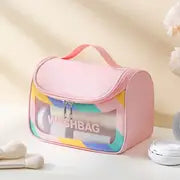 Portable Water-Resistant Clear Makeup Organizer Bag