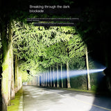 Outdoor Rechargeable Fishing Headlight with Long Battery
