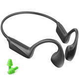 Qaekie Bone Conduction Headphones - Bluetooth 5.3 Open Ear Headphones with HD Mic12hrs Playtime Deep Bass Sport Wireless HeadphonesSweatproof Bone Headphones for RunningCyclingHikingDriving