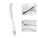 1Pcs Crevice Cleaning Brush Hard Bristle Thin Gap Cleaning Brush Small Cleaning Brush Grout Brush Household Cleaning Brushes Cleaning Tools for Toilet Bathroom Bathtub Sink Window（White）