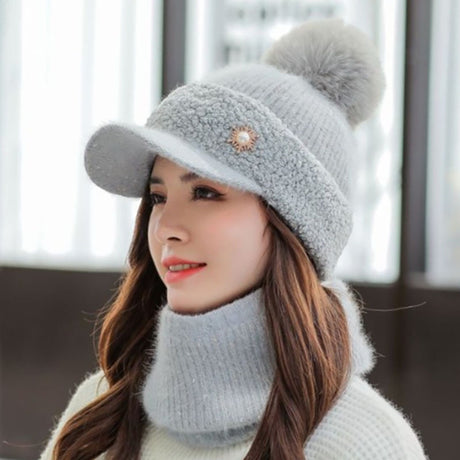 Korean Fashion Windproof Wool Outdoor Hat