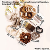 Coffee Series Hair Clip Sets