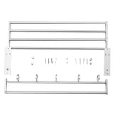 Wall-Mounted Space Aluminum Bathroom Storage Rack