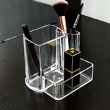 Transparent Multi-functional Makeup Brush Storage Box