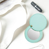 Candy Color Portable Foldable Round Makeup Mirror