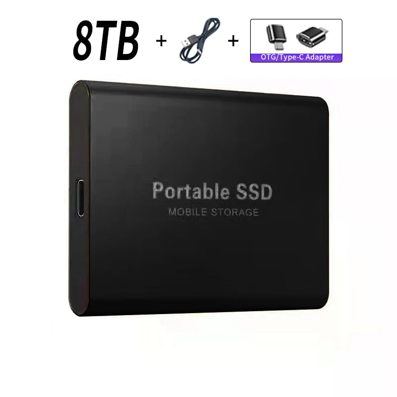 Tragbarer mobiler SSD-Speicher