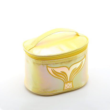 Ladies Laser Cosmetic Bag - Bucket Storage Design
