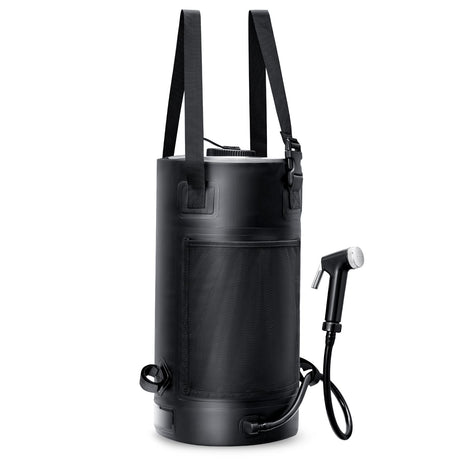 SPACEREST Solar Shower Bag 3 Gal Portable Shower Bag for Camping Solar Heating Outdoor Shower Bag Upgraded Thickened Material Tear & Leak Proof Portable Camping Shower Bag for Traveling Surfing