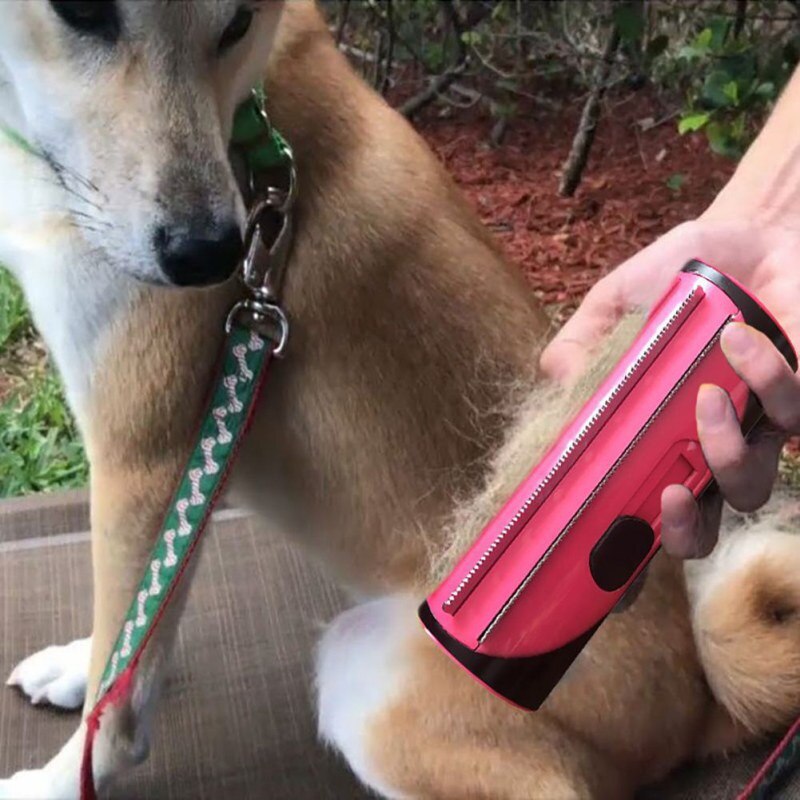 Pet Grooming Brush Tool for Cats and Dogs