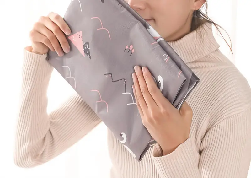 Large Capacity Oxford Cloth Storage Bag with Zipper