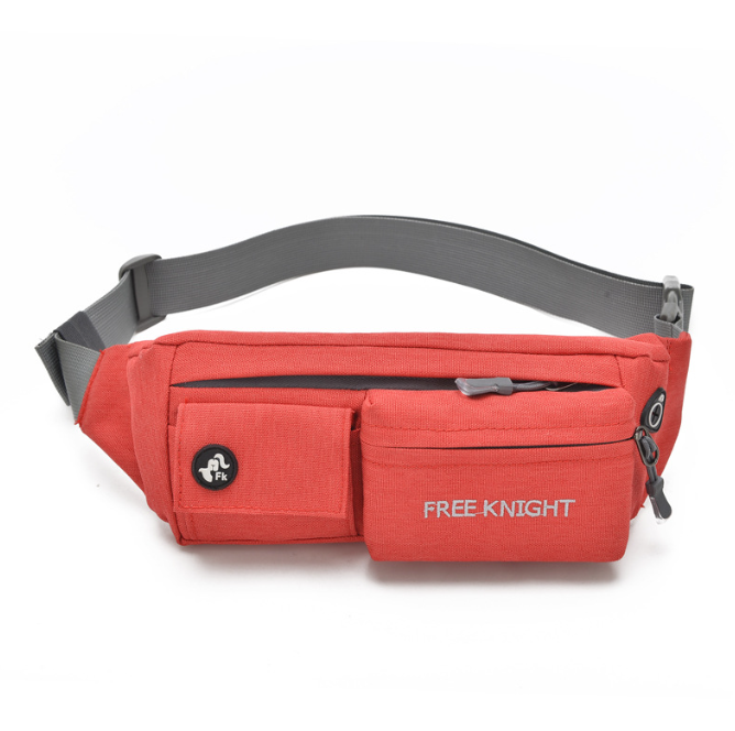 Waterproof Nylon Sports Waist Bag for Running and Hiking