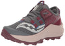 Saucony Womens Endorphin RIFT Hiking Shoe Shadow/Smoke 10