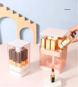 Press Type Lipstick Holder - Dustproof Makeup Organizer