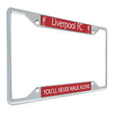 Desert Cactus Liverpool FC Car Accessories Football Soccer Metal License Plate Frame Cover Protector and Mount Placa for Front or Rear of Vehicle (Frame - Design 3)
