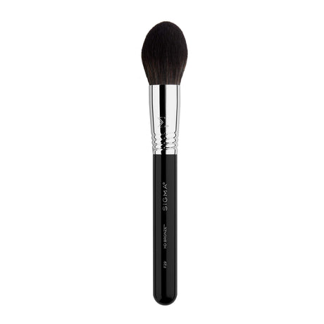 Sigma Beauty F29 HD Bronzer Brush – Tapered Bronzer Makeup Brush with Ultra-Soft Synthetic Fibers for Flawless Powder Application Perfect for Bronzer Powder Setting Powder & All-Over Powder