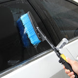 Car Wash Brush with Long Handle and Foam Bottle
