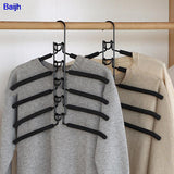 Adjustable Multifunctional Hanger and Closet Organizer