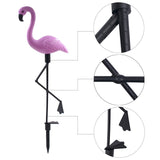 Solar Flamingo Garden Light