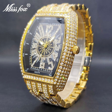 Iced Out Watch For Men - Atlantic Shopping Mall