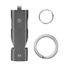 Tibitdeer Titanium Emergency Whistle 120db Safety Whistle with Keychain Rings for Outdoor Camping Hiking Boating Backpacking Fishing Kayak Kids Rescue Signaling Loud Survival Whistle