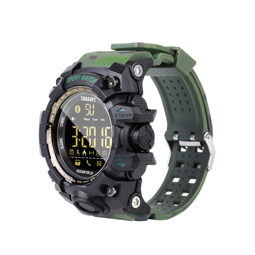 EX16S Camouflage Outdoor Smartwatch for Sports