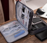 Two Layer Waterproof Multifunctional Data Cable Storage Bag