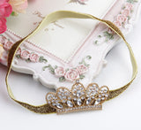 Crystal Crown Baby Headband for Kids' Hair