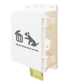 Dog Poop Bags Dispenser Wall Mounted: Pet Station Puppy Waste Bag Holder Outdoor Organizer Wall-hanging Storage for Pickup Bags Roll Refill