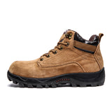 Men's Waterproof Leather Hiking Boots for Fall/Winter