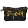3D Digital Printing Shiny Letter Cosmetic Bag